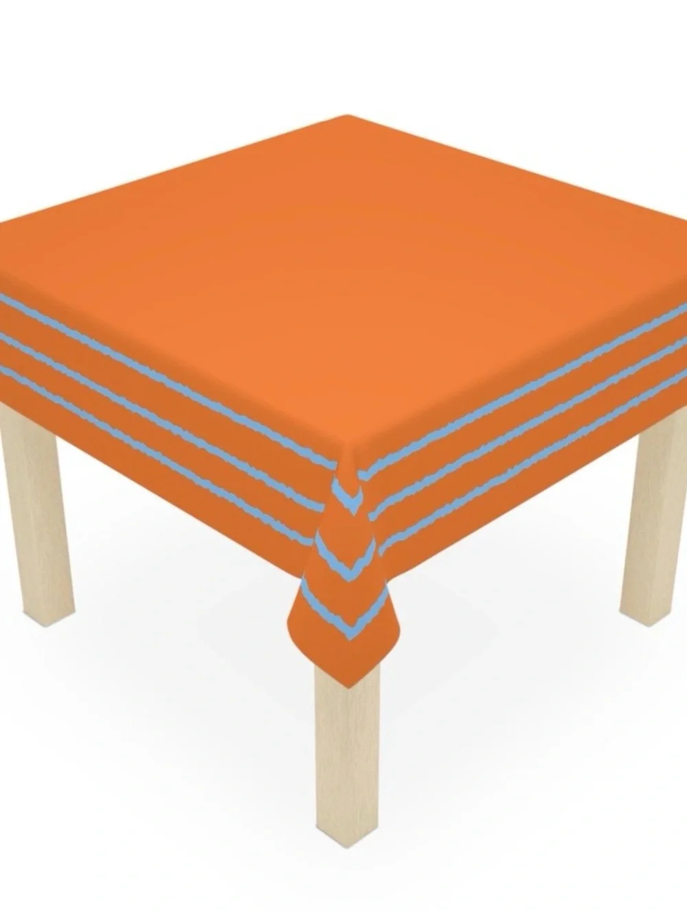 Orange Tablecloth - Home Dining